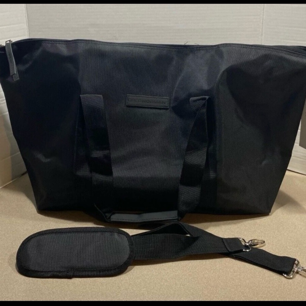 Greg Norman Collection Classic Black Duffel Bag